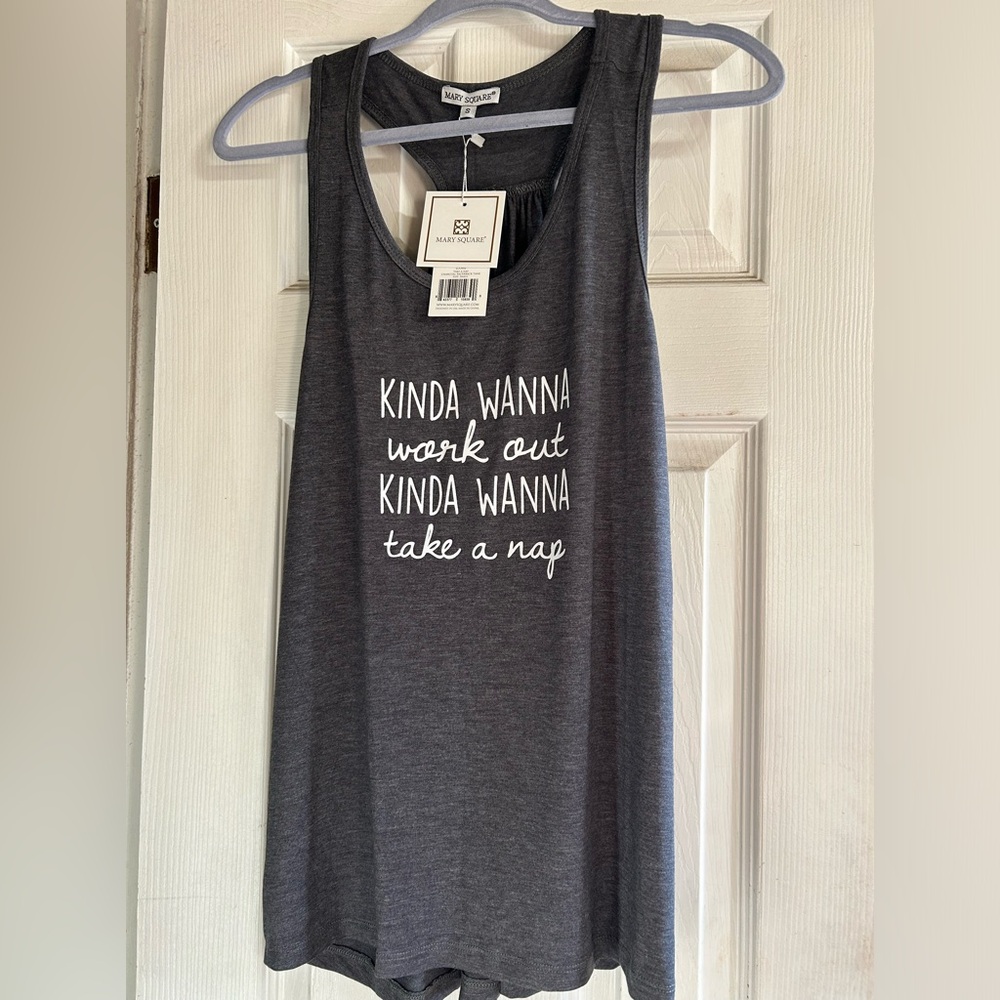 NWT Racerback Tank Top MARY SQUARE